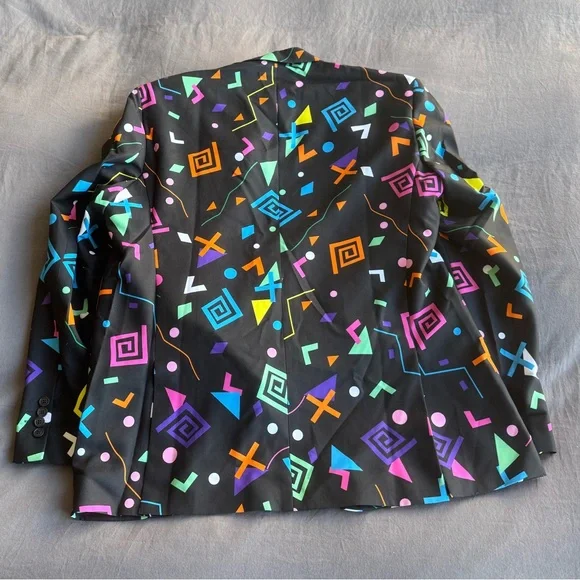 LAST CHANCE BEFORE DONATION Geometric Blazer - Picture 5 of 6